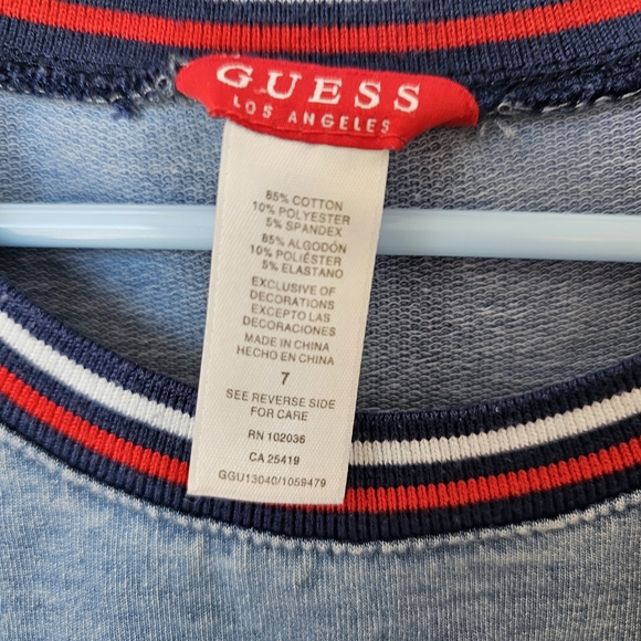 Guess girls one piece demin dress Size 7 - Picture 4 of 6